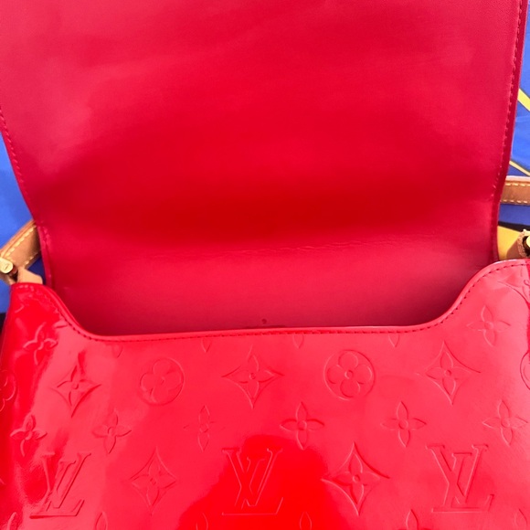 Louis Vuitton Shoulder Bag Thompson Street Red Vernis - Picture 14 of 17